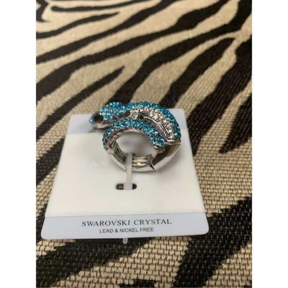 Bling Embellished Salamander Ring - Picture 2 of 5